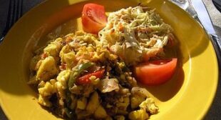 Ackee and saltfish